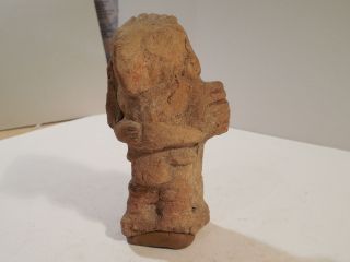 Mayan Eagle Figure Whistle Pre - Columbian Archaic Ancient Artifact Olmec Toltec photo