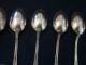 6 Holmes & Edwards Silverplate Oval Soup Tablespoons,  Lincoln 1895,  7 Inch Flatware & Silverware photo 5
