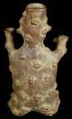 Mayan Aztec Terracotta Pottery Sculpture Statue Figurine A1 The Americas photo 1