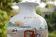 Chinese Old Cultural Revolution Antique Famille Rose Porcelain Farm Tank Bottle Vases photo 1