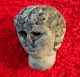 Stunning Ancient Roman Silver Statuette - Bust Hadrian 1st Century Ad 465 - Roman photo 2