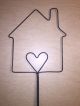 Primitive Metal Rug Beater With Wooden Handle House With A Heart Primitives photo 3