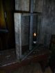 Primitive Rustic Grain Screen / Sifter W/ Handle - Candle Light,  Farmhouse Primitives photo 3