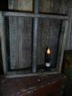 Primitive Rustic Grain Screen / Sifter W/ Handle - Candle Light,  Farmhouse Primitives photo 4