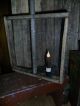 Primitive Rustic Grain Screen / Sifter W/ Handle - Candle Light,  Farmhouse Primitives photo 5