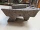 Antique Metate 5 - Grinder - Rustic - Complete - Old Mexican - Metates - Primitive - 13x10x8 Latin American photo 2