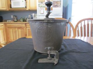 1904 Antique Landers Frary & Clark Universal 4 Bread Maker Dough Mixer Vintage photo