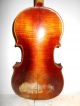 Vintage Old Antique 2 Pc Back Full Size Violin - String photo 5