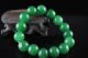 Natural 12mm Jade Jadeite Round Beads Stretchy Jade Bracelet 19 Bracelets photo 3
