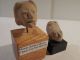 2 Mayan Head Displays Pre - Columbian Archaic Ancient Artifacts Olmec Huastec Nr The Americas photo 1