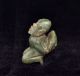 Small Olmec Green Stone Jade Figurine Statue Antique Pre Columbian Artifact The Americas photo 1