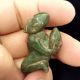 Small Olmec Green Stone Jade Figurine Statue Antique Pre Columbian Artifact The Americas photo 7