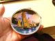 Art Deco Butterfly Wing Dish With Ship Scene Art Deco photo 1