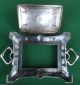 Antique Wmf Art Nouveau Silver Plated Butter Dish Germany photo 4