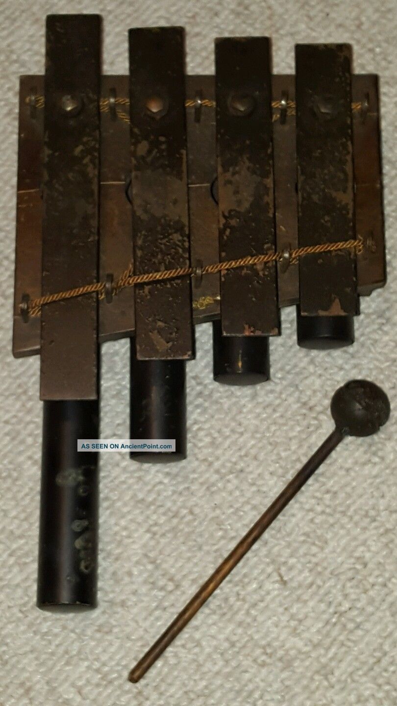 Antique Kohler - Liebich Liberty Railroad Steamship Xylophone Dinner Chime Bell Percussion photo