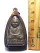 Thai Buddha Phra Lp Tuad Wat Chang Hai Antique Amulets Amulets photo 2