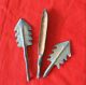 Antique Smaller Versions Of Bronze In Ancient China Triangular Pointed And Coin Other Chinese Antiques photo 1