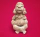 Zapotec Seated Clay Figurine Ceramic Pottery Statue Antique Pre Columbian Mayan The Americas photo 1