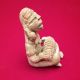 Zapotec Seated Clay Figurine Ceramic Pottery Statue Antique Pre Columbian Mayan The Americas photo 6