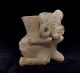 Clay Xochiquetzal Goddess Statue Pottery Figurine Precolumbian Mayan Aztec Olmec The Americas photo 5
