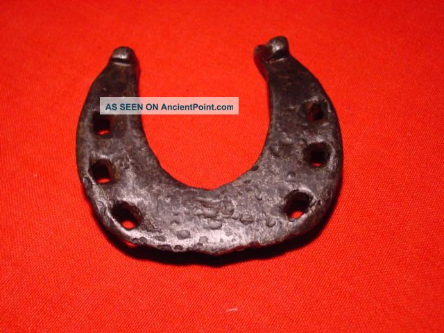 Medieval - Horseshoe - 14 - 15th Century Smal Other Antiquities photo