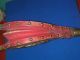 Vintage Brass Ship Emlem Red Leather Fire Place/wood Stove Bellow Hearth Ware photo 10