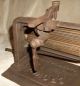 Antique 1875 Crown Fluting Iron Laundry Press Crimper Cast Iron American Machine Other Antique Home & Hearth photo 2