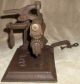 Antique 1875 Crown Fluting Iron Laundry Press Crimper Cast Iron American Machine Other Antique Home & Hearth photo 4