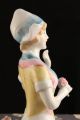 Rare Porcelain German Half Doll Carl Schneider Dutch Hat Girl 14463 Arms Away Pin Cushions photo 8