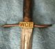 Antique Worlds Fair 1893 Chicago Columbian Exposition Guards Sword/scabbard,  Wcg The Americas photo 5