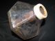 Antique Circa 1880 - 1920`s Crystal Clear Diddi Blitzen Glass Ball Tube Insulator Weathervanes & Lightning Rods photo 2