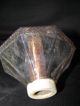 Antique Circa 1880 - 1920`s Crystal Clear Diddi Blitzen Glass Ball Tube Insulator Weathervanes & Lightning Rods photo 4