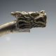 Chinese Old Antiques Handmade Jade Silver Pipe Leading Other Antique Chinese Statues photo 4