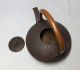 A224 Real Od Japanese Quality Iron Kettle For Same Called Choshi With Good Taste Other Japanese Antiques photo 4