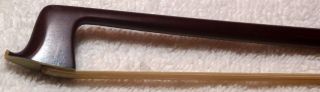 Very Fine Old Vintage Violin Bow Stamped E.  A.  Ouchard Paris photo