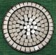 Vtg 50s 60s Black White Tile Mosaic Ceramic Dish Bowl Retro Mid Century Modern Mid-Century Modernism photo 2
