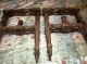 Victorian Coffin/casket Folding Stands Pair Each 24 X 16 X 4 In.  When Folded 1800-1899 photo 2