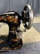 Serviced Great Antique 1891 Singer Vs2 Floral Treadle Sewing Machine Head Sewing Machines photo 1