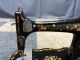 Serviced Great Antique 1891 Singer Vs2 Floral Treadle Sewing Machine Head Sewing Machines photo 2