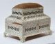 C.  1840 Antique Russian Archangelsk Kholmogory Pierced Bone Sewing Box Casket Baskets & Boxes photo 2