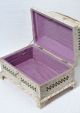 C.  1840 Antique Russian Archangelsk Kholmogory Pierced Bone Sewing Box Casket Baskets & Boxes photo 6
