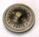 Antique Brass Button Man Rides Bicycle Pictorial - Paris Back Buttons photo 1