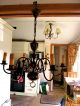French Massive Old Chandelier 6 Branch Stunning Chandeliers, Fixtures, Sconces photo 1