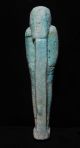 Zurqieh - Ancient Egypt.  Ancient Ushabti,  600 - 300 B.  C,  Hieroglephs Egyptian photo 2