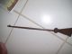 Antique Primitive Hand Forged Triangular Iron Spatula Hearth Cooking Tool Primitives photo 1