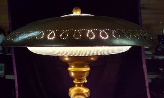 Art Deco Flying Saucer Lamp photo