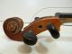 Vintage/antique Full Size 4/4 Scale German Strad Copy Violin W/ Old Coffin Case String photo 7