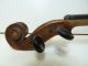 Vintage/antique Full Size 4/4 Scale Jacobus Stainer Model Copy Violin W/old Case String photo 5
