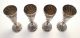 19thc French Solid Silver 117g Liqueur Tot Shot Glass Cup Beaker Flutes Goblets Cups & Goblets photo 1