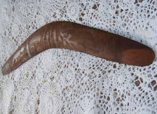 Australian Aboriginal Boomerang photo